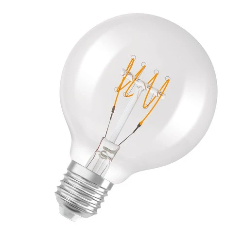 OSRAM Vintage 1906® Classic Globe80 Lampe, 4,8W, 470lm , Warmweiß , E27