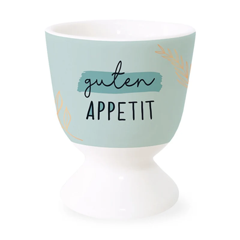 Eierbecher Guten Appetit Blaugrün