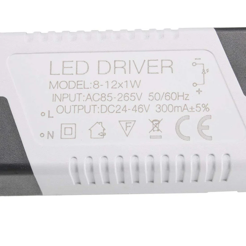 LED Treiber 8–12W 300mA 25–45V DC Konstantstrom Netzteil ~1111