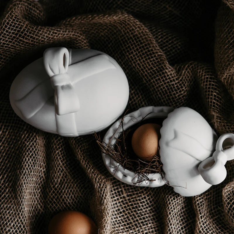 Storefactory LUNDBY Dekoration White L