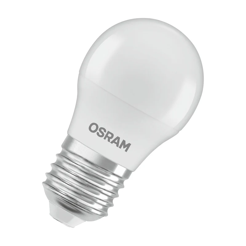 OSRAM LED PCR LAMP WITH CLASSIC P in P-Form, LED-Lampe, Matt, 7,5 W, (ex 60 W), 806 lm, Warmweiß, 2700 K, 15000 h, CRI 80