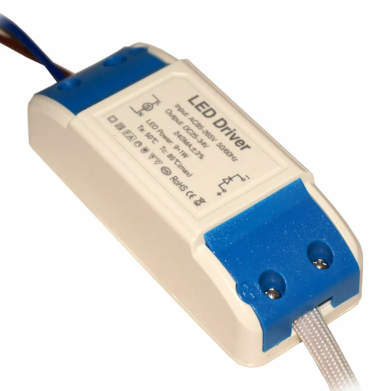 LEDSONE 9W LED Driver Kompakter Konstantstrom-Trafo 240mA ~1107