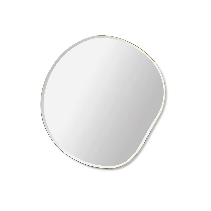 Spiegel Pond Mirror Messing small - ferm LIVING