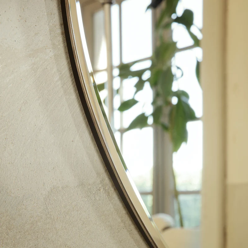 Spiegel Pond Mirror Messing small - ferm LIVING