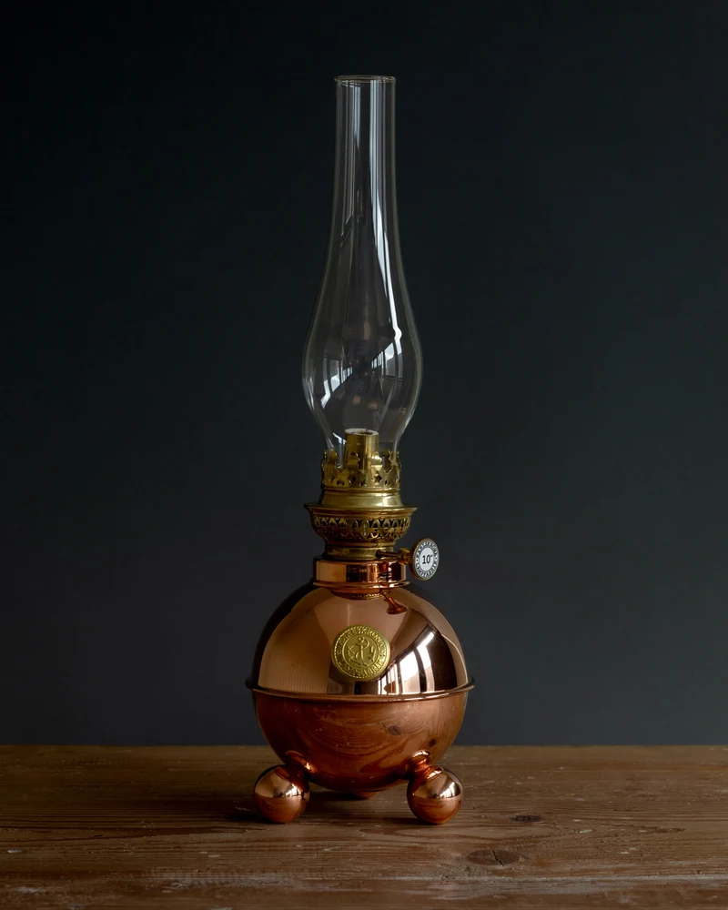 Fotogenlampa - Dragsö koppar