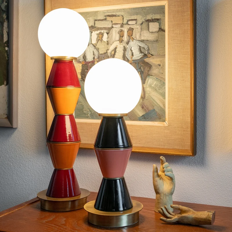 Small Table Lamp PALM by La Récréation for Marioni