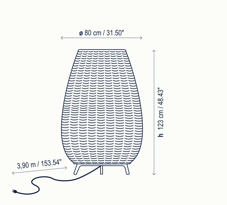 Bover - Stehleuchte - Amphora 02
