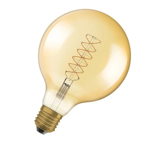 OSRAM Vintage 1906 LED-Lampe, Gold-Tönung, 4,8W, 420lm , Warmweiß , E27