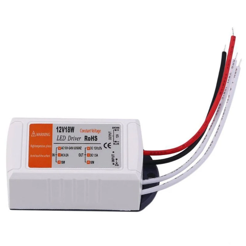 18W Transformator 12V Konstantspannung LED-Treiber ~1081