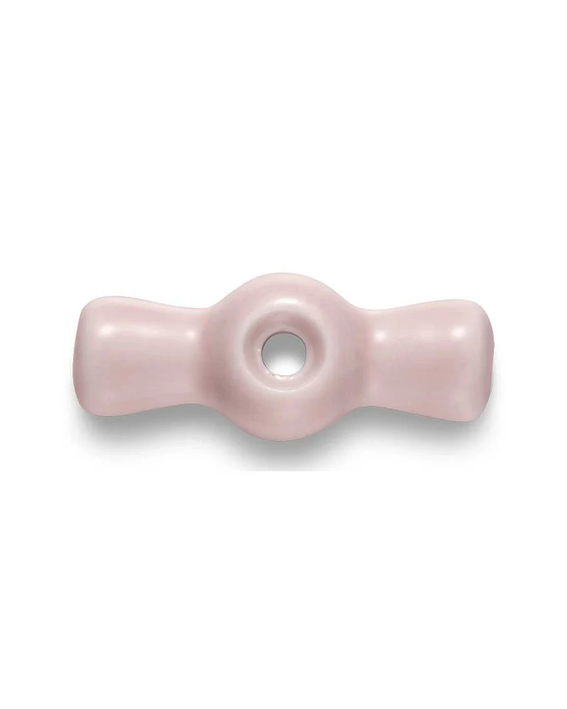 Vred till strömbrytare - Rosa porslin bronsskruvar - Fontini