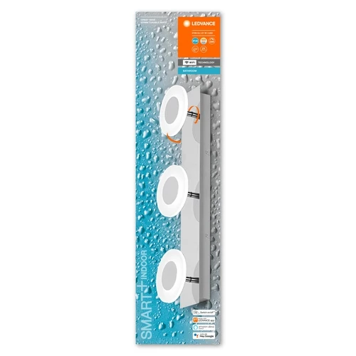 LEDVANCE Wifi SMART+ ORBIS WAVE LED Bad Wandleuchte 52cm Tunable Weiß 21W / 3000-6500K