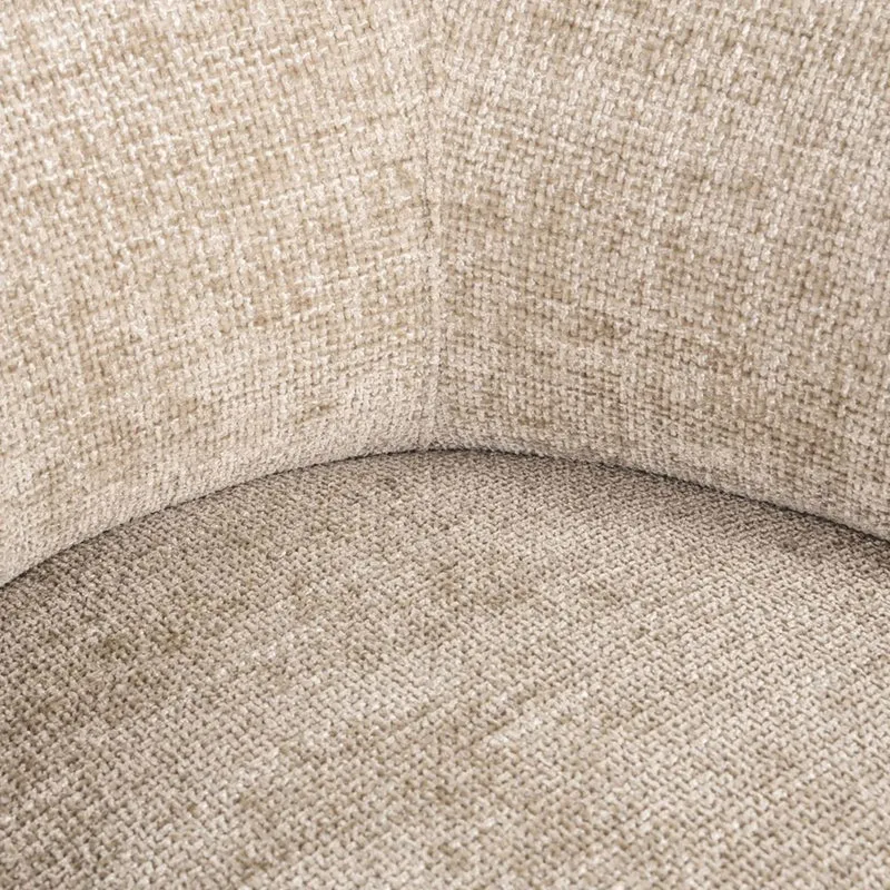 Casa Padrino Luxus Wohnzimmer & Hotel Sessel Beige / Schwarz 88 cm - Luxus Möbel