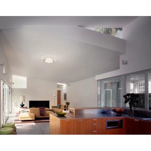 LEDVANCE Wifi SMART+ Orbis Moon LED Deckenleuchte Tunable Weiß 48cm 32W / 3000-6500K Grau