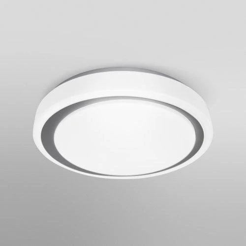 LEDVANCE Wifi SMART+ Orbis Moon LED Deckenleuchte Tunable Weiß 38cm 24W / 3000-6500K Grau