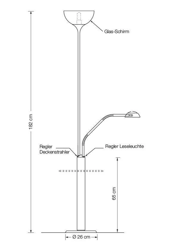 VS Manufaktur - MYOS Raumstrahler / Leseleuchte