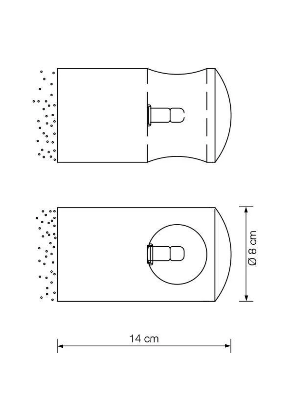 VS Manufaktur - Cina W Wandleuchte