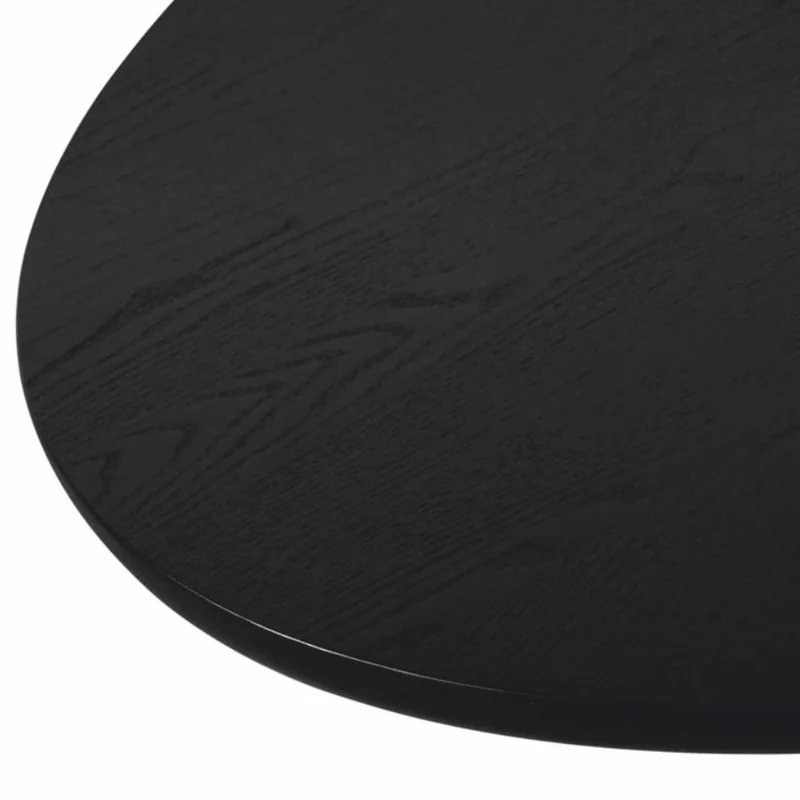 Casa Padrino Luxus Esstisch Schwarz 230 cm - Ovaler Küchentisch - Esszimmer Möbel