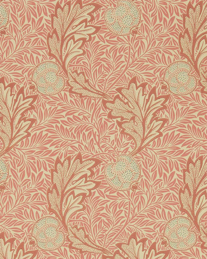 William Morris & Co. Tapet - Apple rust gold