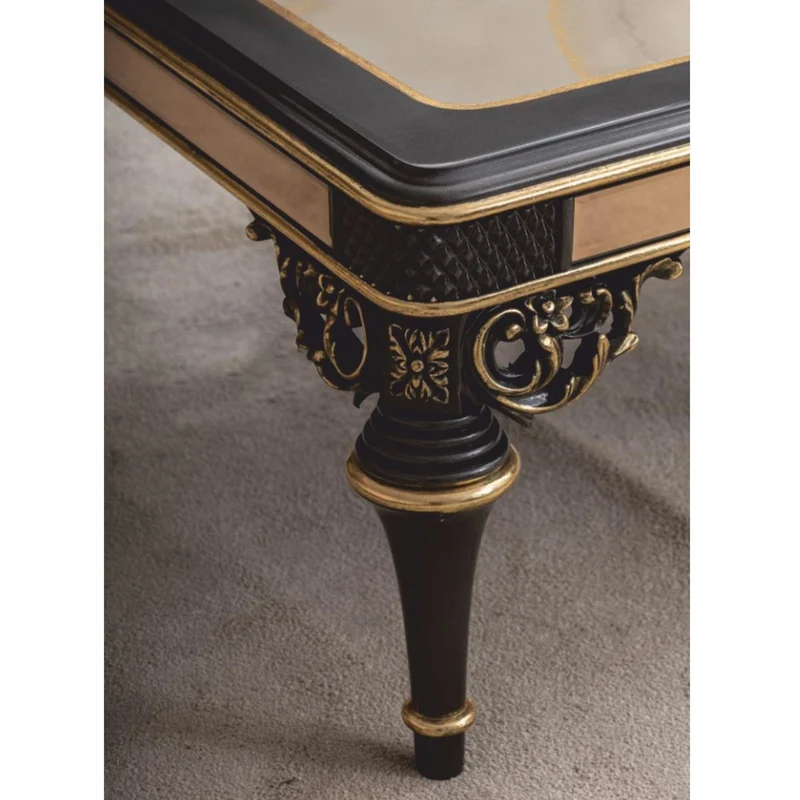 Casa Padrino Luxus Barock Wohnzimmer Set Beige / Braun / Gold - Barock Möbel