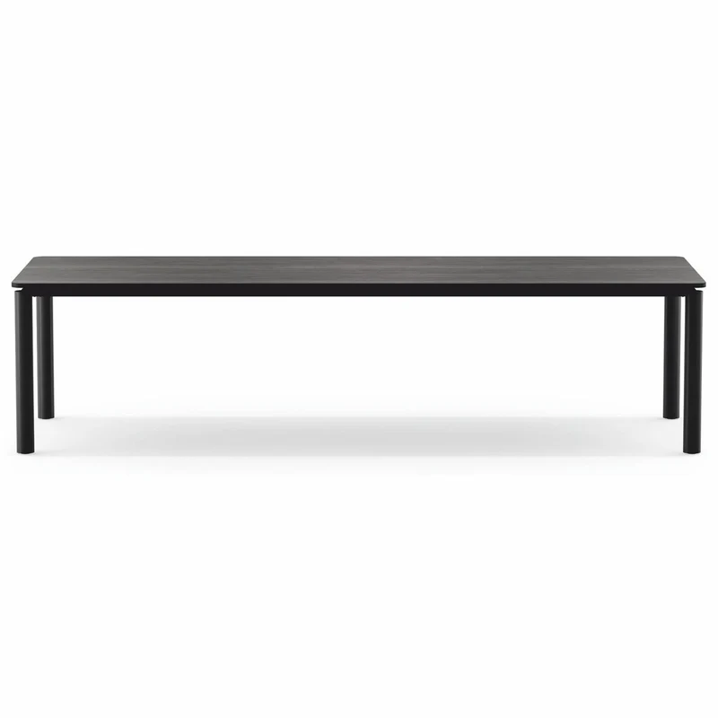 Casa Padrino Luxus Esstisch Schwarz 300 cm - Luxus Esszimmer Möbel