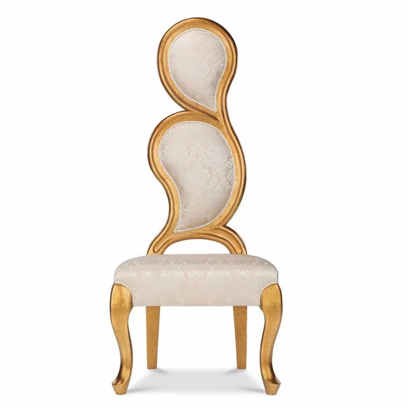 Casa Padrino Luxus Barock Sessel Linke Seite Silber / Gold H. 142 cm - Barock Möbel