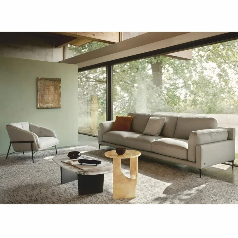 Casa Padrino Luxus Sofa Grau 300 cm - Luxus Wohnzimmer & Hotel Möbel