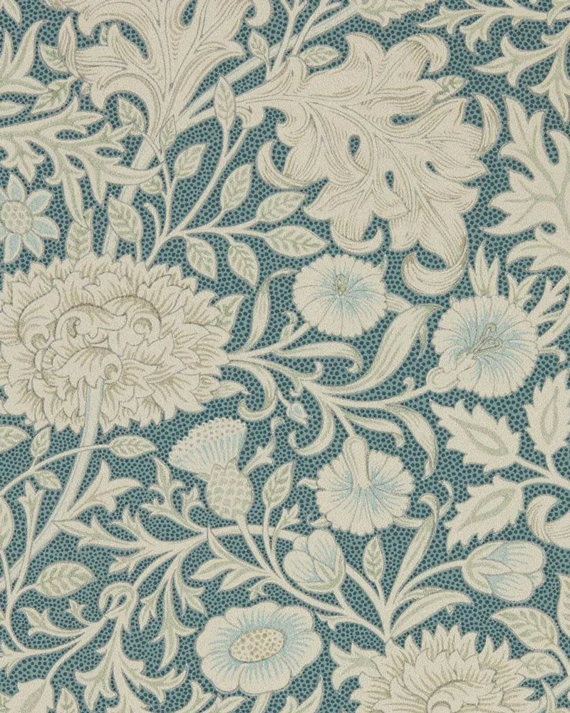 William Morris & Co. Tapet - Double Bough slate blue