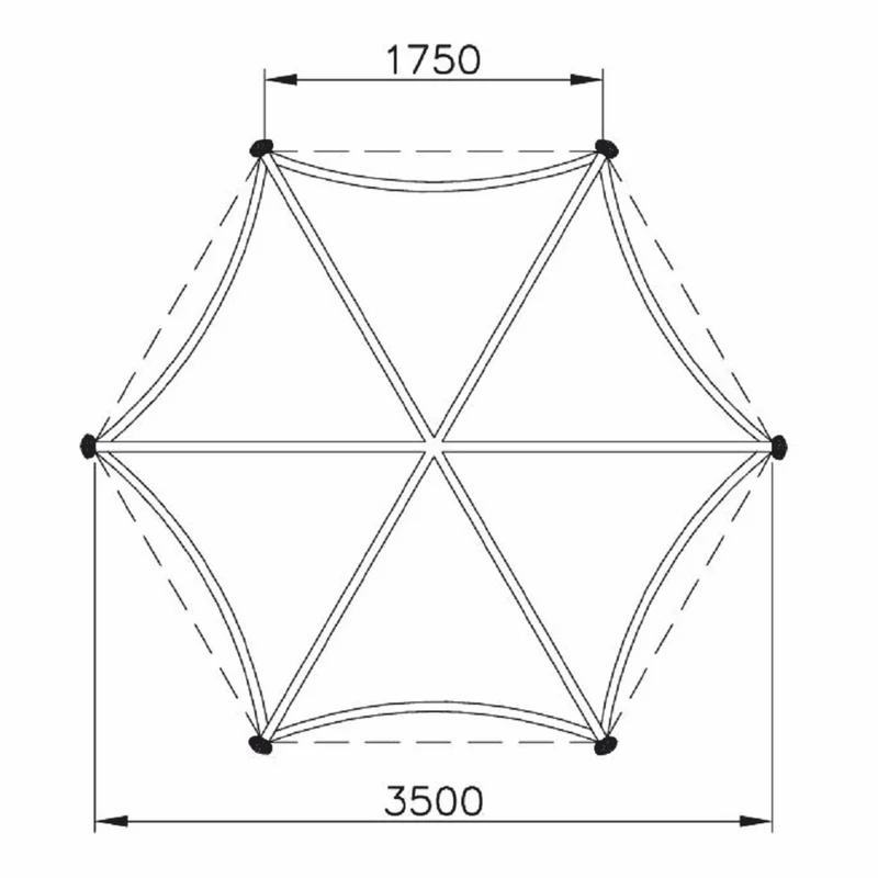 Casa Padrino Barock Garten Deko Sonnenschirm Schwarz / Bordeauxrot Ø 350 x H. 418,5 cm