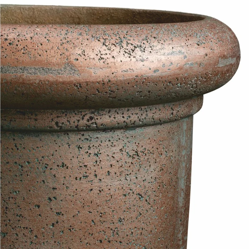 Casa Padrino Luxus Blumentopf Bronze Ø 60 x H. 60 cm - Luxus Garten Deko