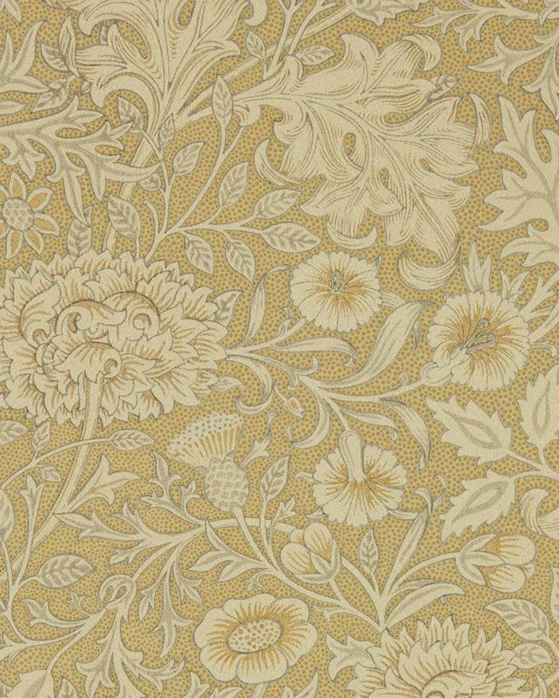 William Morris & Co. Tapet - Double Bough antique gold