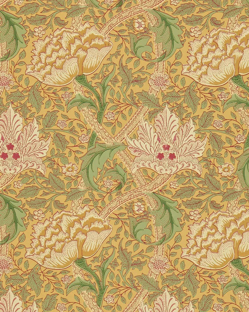 William Morris & Co. Tapet - Windrush gold/thyme