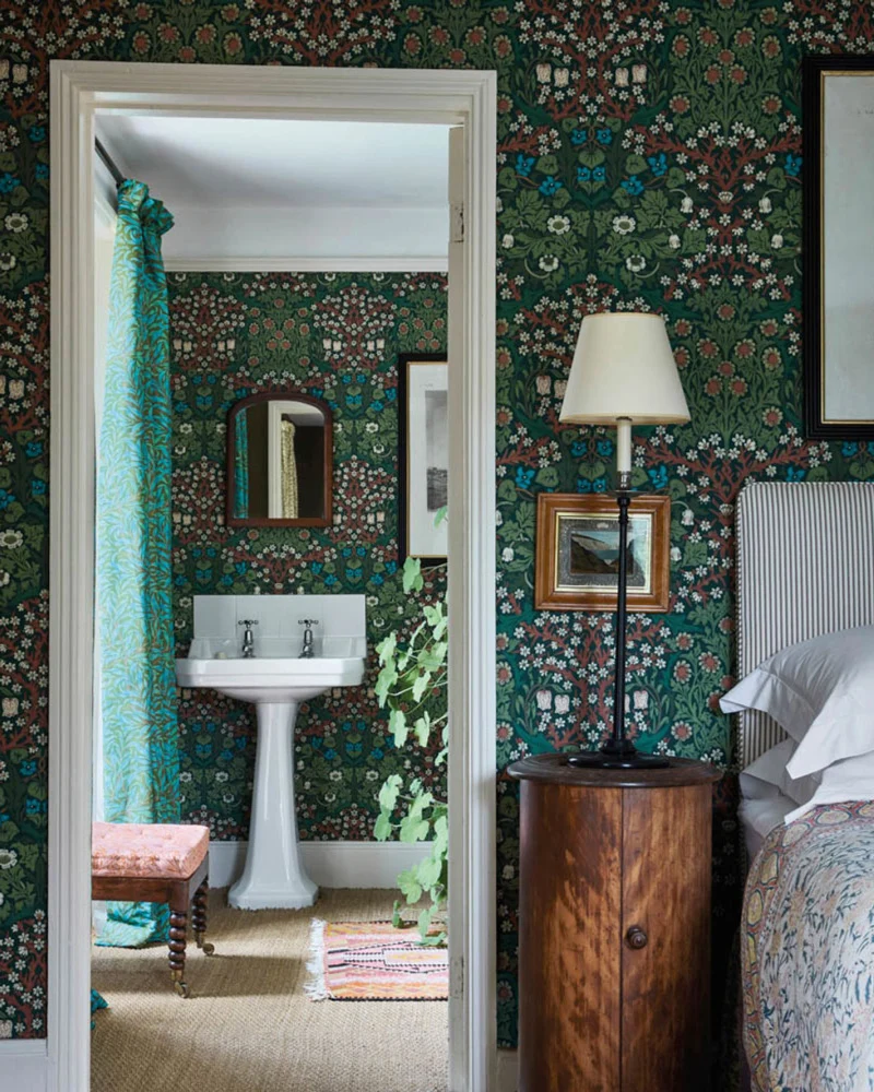 William Morris & Co. Tapet - Blackthorn autumn