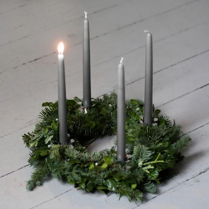 Liljeholmens Christinaljus - 8-pack ljusgrå