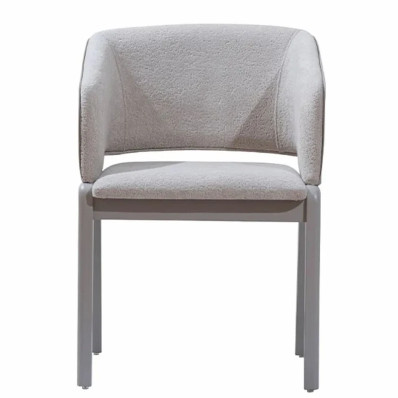 Casa Padrino Luxus Esszimmer Stuhl mit Armlehnen Grau H. 81 cm - Esszimmer Möbel