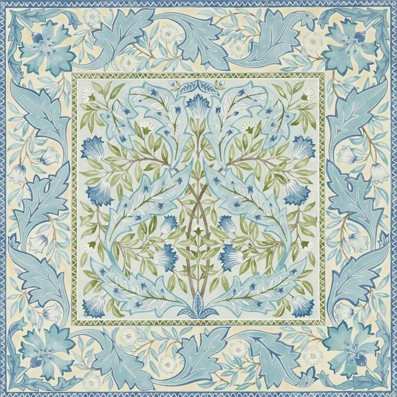 William Morris & Co. Tapet - Wilhelmina indigo