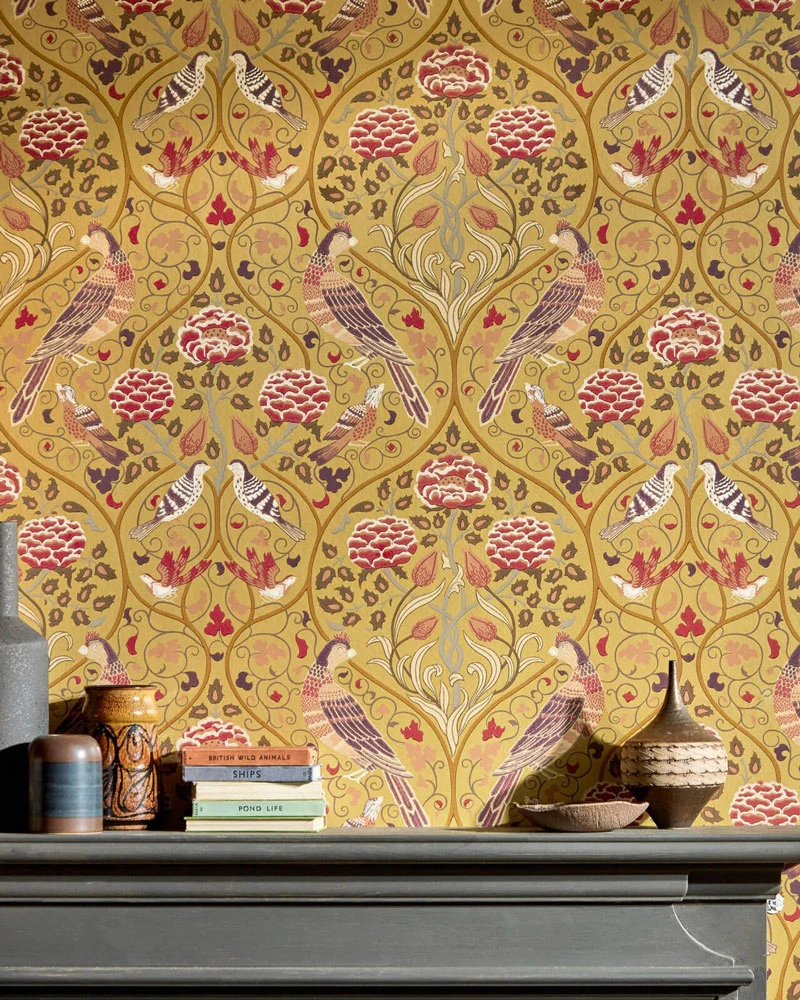 William Morris & Co. Tapet - Seasons by May saffron