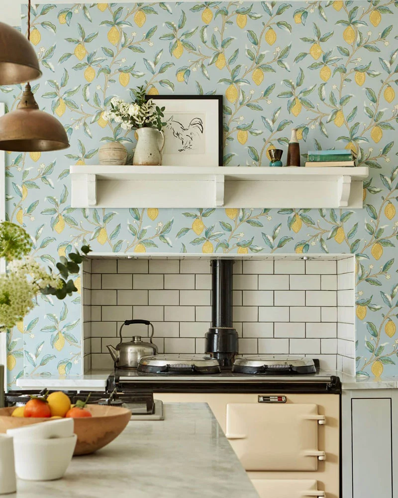 William Morris & Co. Tapet - Lemontree sage