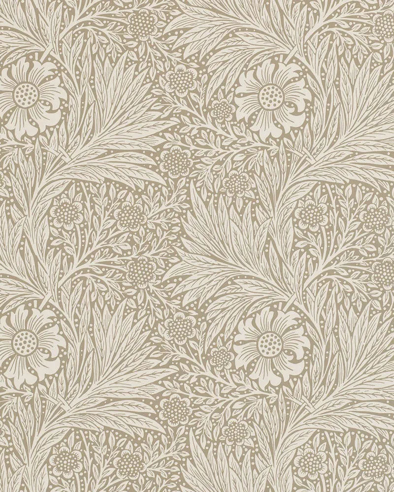 William Morris & Co. Tapet - Marigold Linen