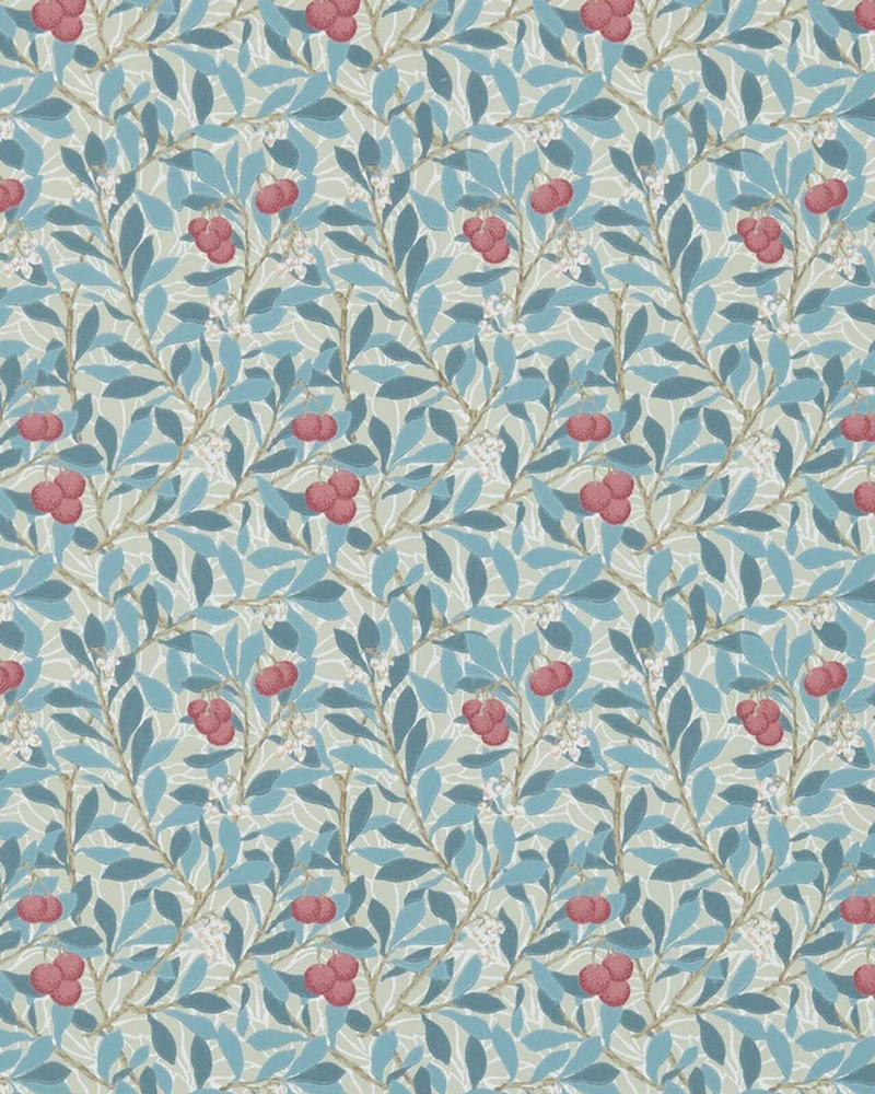 William Morris & Co. Tapet - Arbutus Woad/Russet