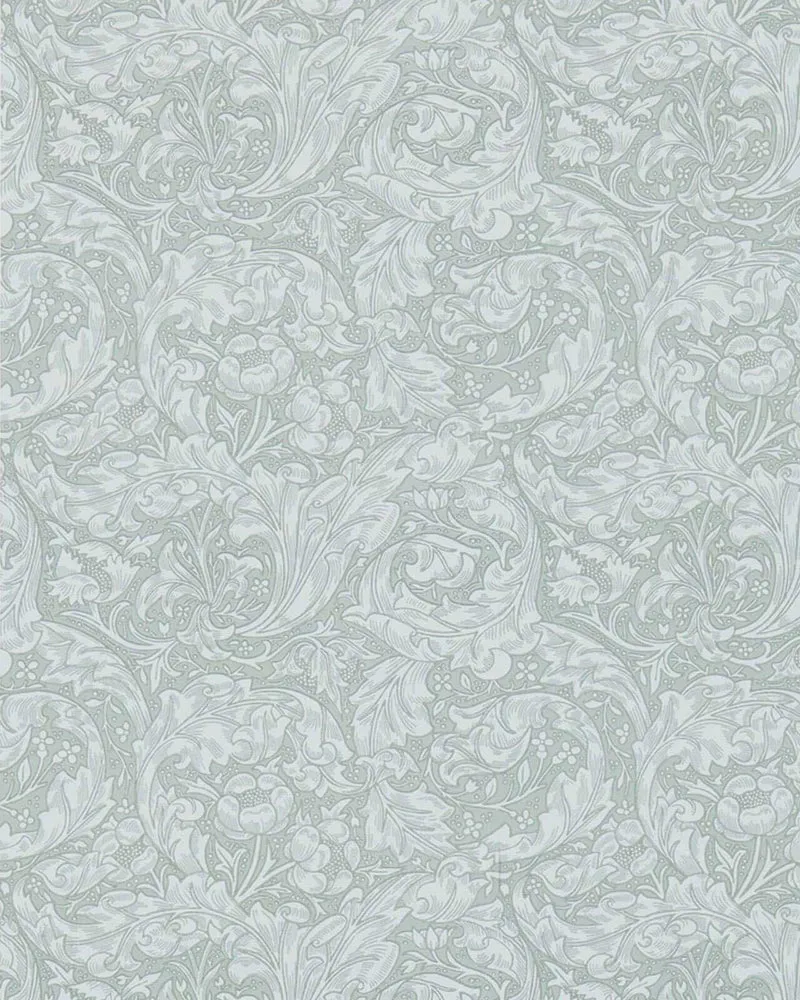 William Morris & Co. Tapet - Bachelor´s Button Silver