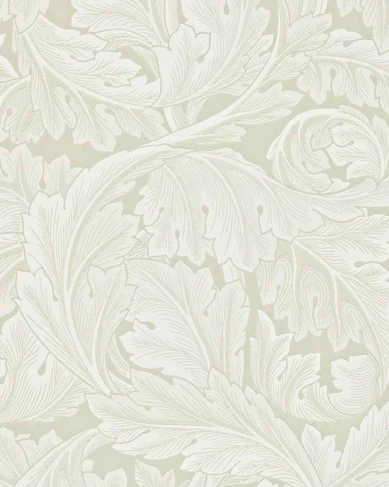 William Morris & Co. Tapet - Acanthus Chalk