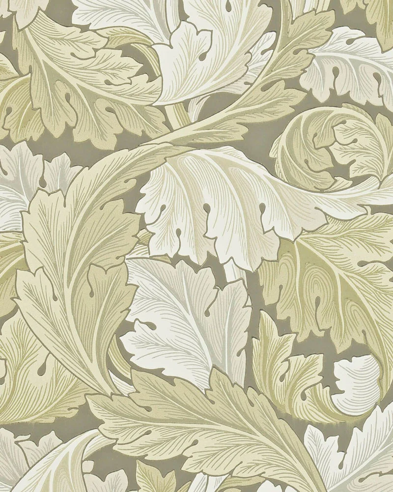 William Morris & Co. Tapet - Acanthus Stone