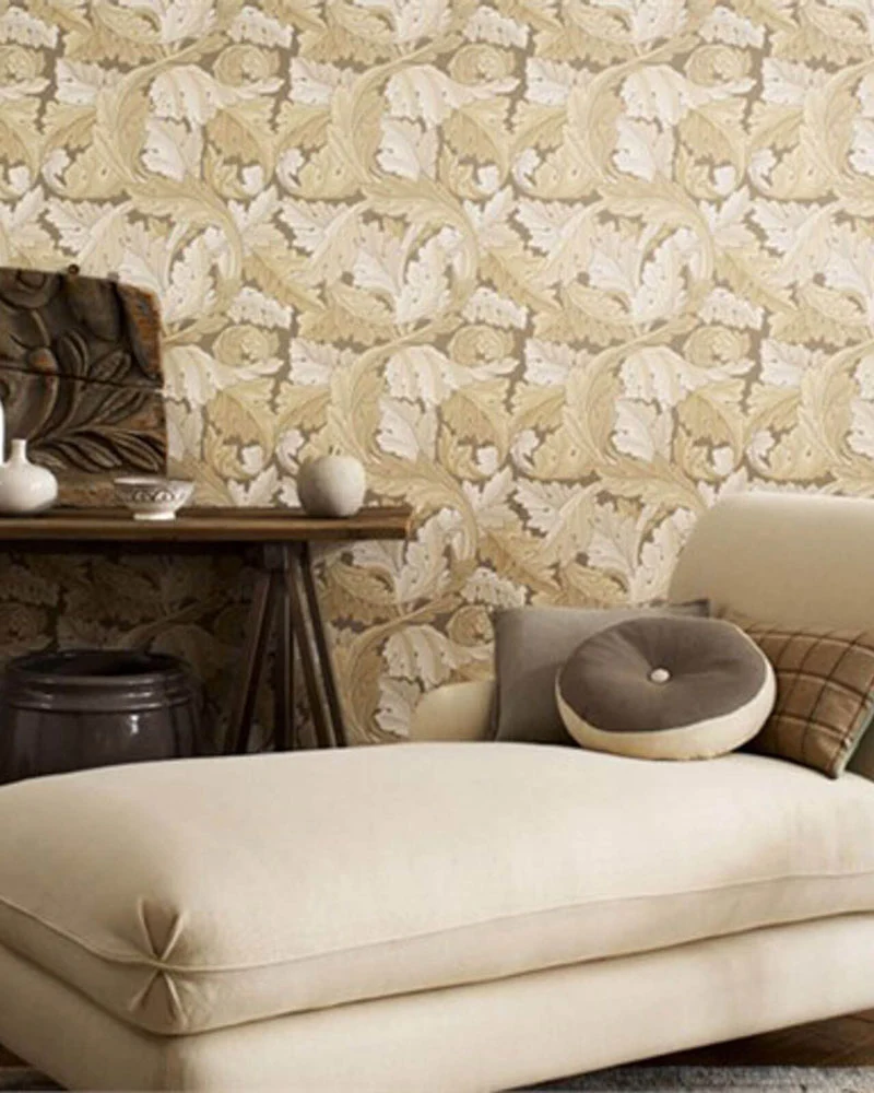 William Morris & Co. Tapet - Acanthus Stone