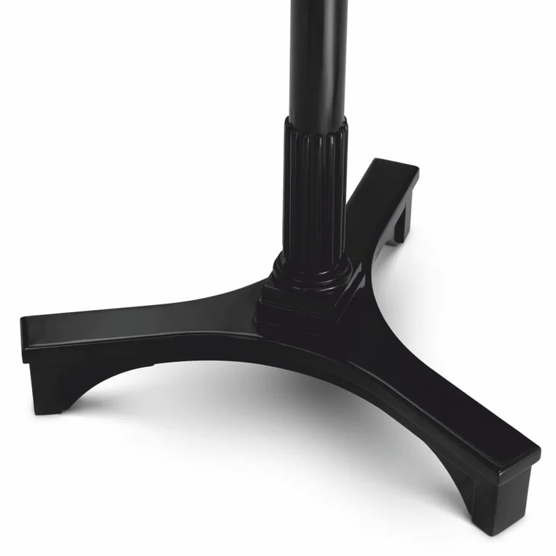 Casa Padrino Luxus Mahagoni Beistelltisch Schwarz H. 74,5 cm - Hotel Möbel