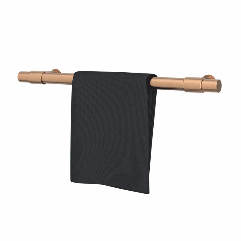 Casa Padrino Luxus Badezimmer Handtuchwärmer Matt Bronze 63 cm - Badezimmer Zubehör