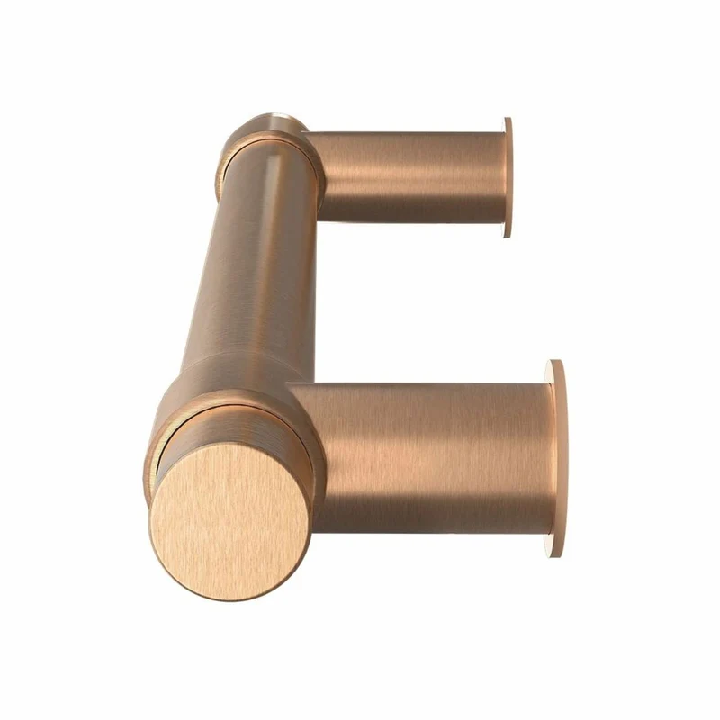 Casa Padrino Luxus Badezimmer Handtuchwärmer Matt Bronze 63 cm - Badezimmer Zubehör