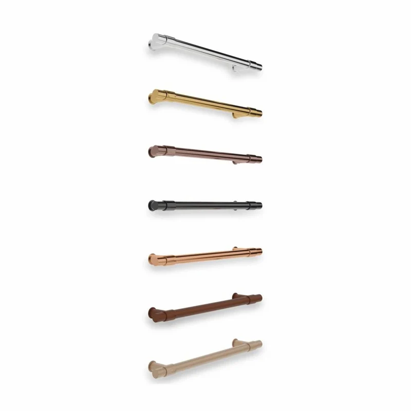 Casa Padrino Luxus Badezimmer Handtuchwärmer Matt Bronze 63 cm - Badezimmer Zubehör
