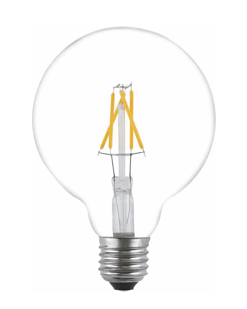 LED-lampa - Klot 125 mm, 470 lm