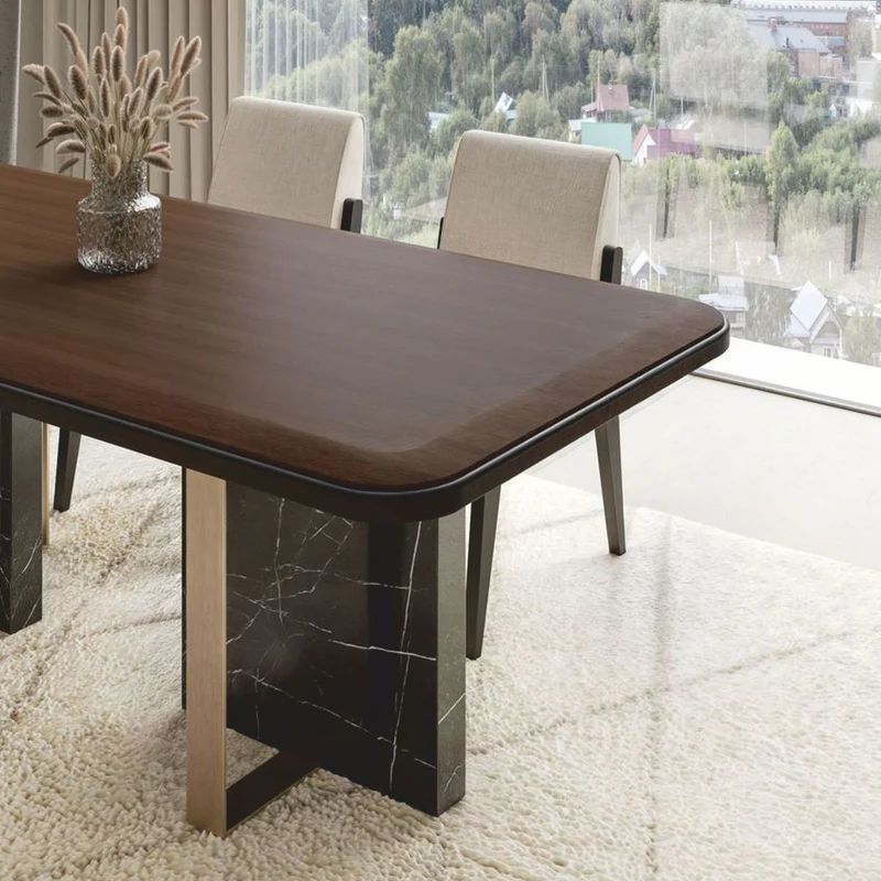 Casa Padrino Luxus Esszimmer Stuhl 6er Set Cremeweiß / Schwarz - Hotel & Esszimmer Möbel