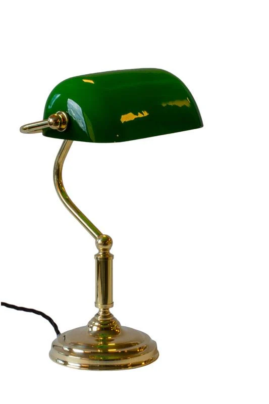 Bordslampa - Bankirlampa